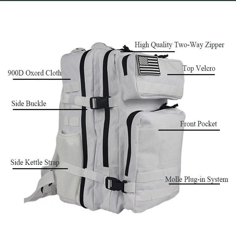 25L and 45L Molle Hiking Backpack