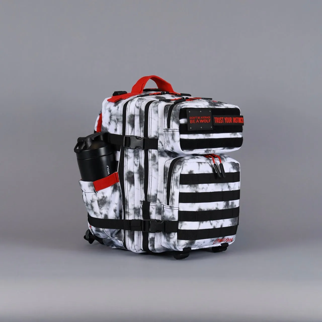 25L Backpack Timber Wolf Savage Red