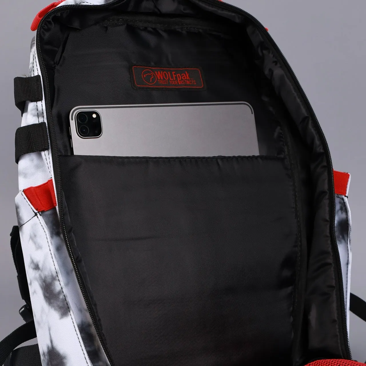 35L Backpack Timber Wolf  Savage Red