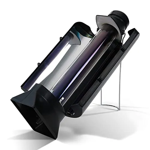 4Patriots Sun Kettle XL Solar Water Heater - Portable Thermos Flask Boils Water Using The Sun, For Camping, Hunting, Backpacking - Lightweight & Gas & Electricity Free - Extra-Large 33.8oz Capacity