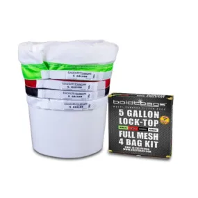 5 Gallon Boldtbags Stacking Filtration Bags