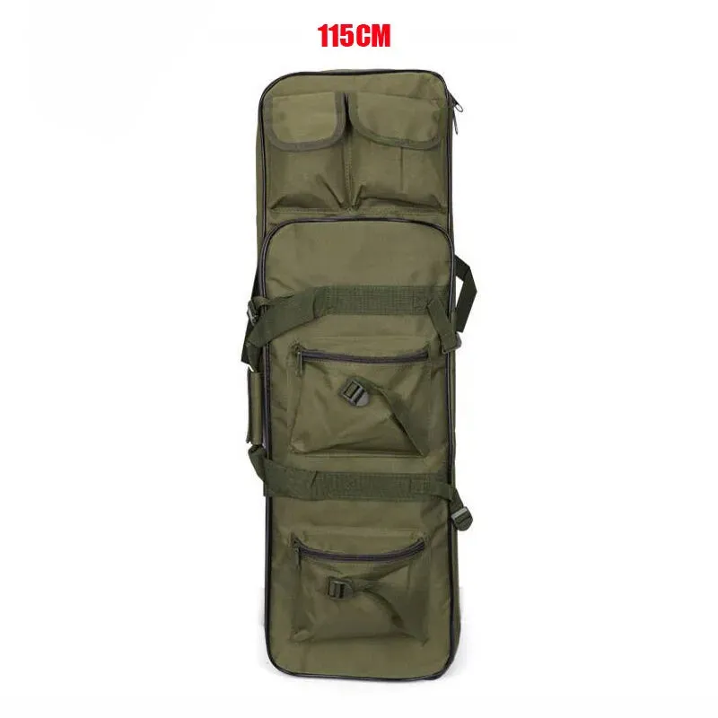 81cm 94cm 115cm Tactical Hunting Bag Airsoft Rifle Square Carry Bag With Shoulder Strap Gun Protection Case Nylon Backpack