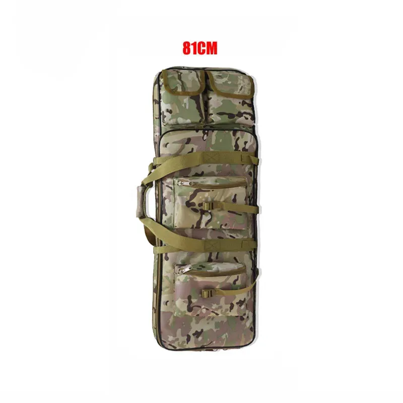 81cm 94cm 115cm Tactical Hunting Bag Airsoft Rifle Square Carry Bag With Shoulder Strap Gun Protection Case Nylon Backpack