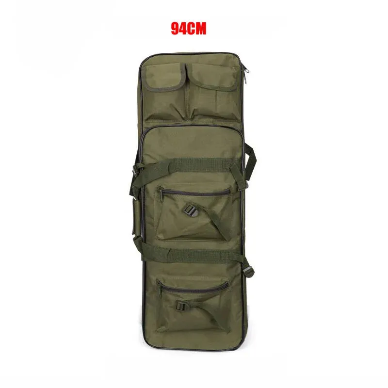 81cm 94cm 115cm Tactical Hunting Bag Airsoft Rifle Square Carry Bag With Shoulder Strap Gun Protection Case Nylon Backpack