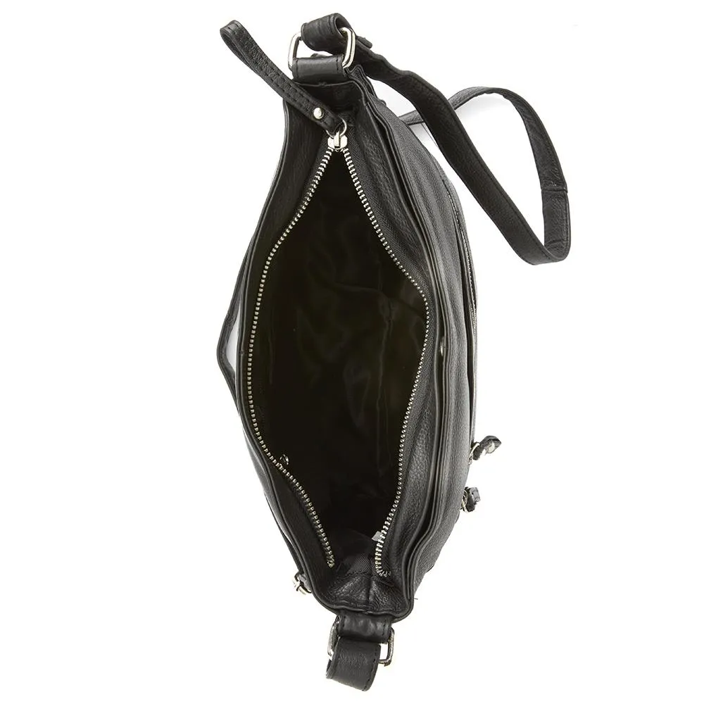 Adjustable Multi-Zip Shoulder Bag - JEWN40003 / 326 523