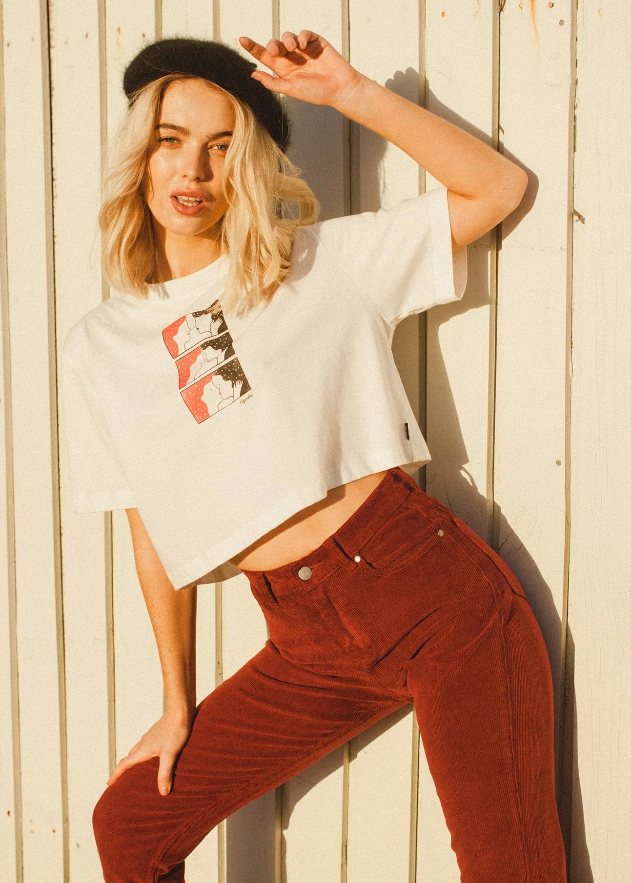 Afends Womens Entwine - Box Tee