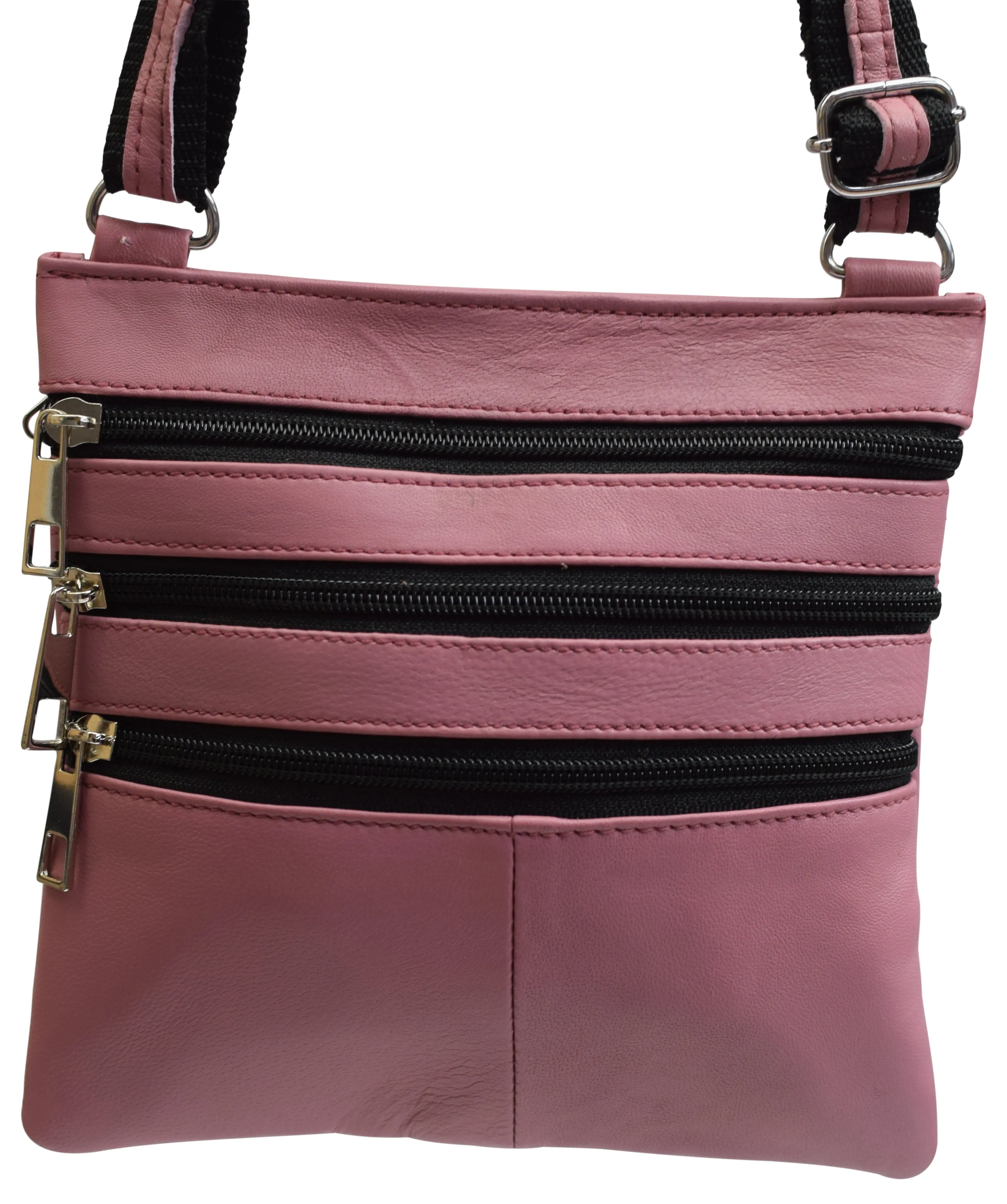 Black Women's Genuine Leather Small Crossbody Shoulder Bag Purse for Ladies 908