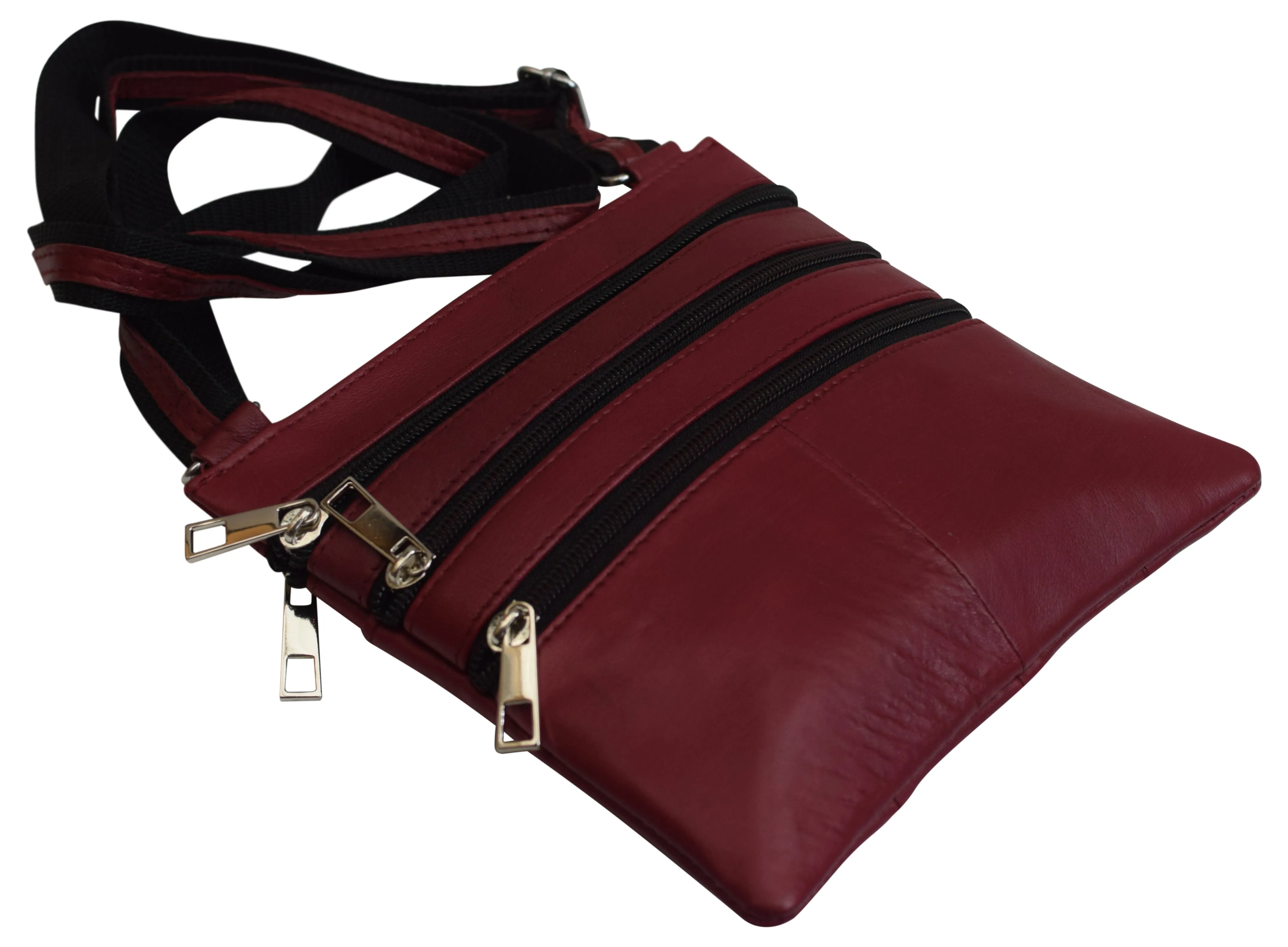 Black Women's Genuine Leather Small Crossbody Shoulder Bag Purse for Ladies 908