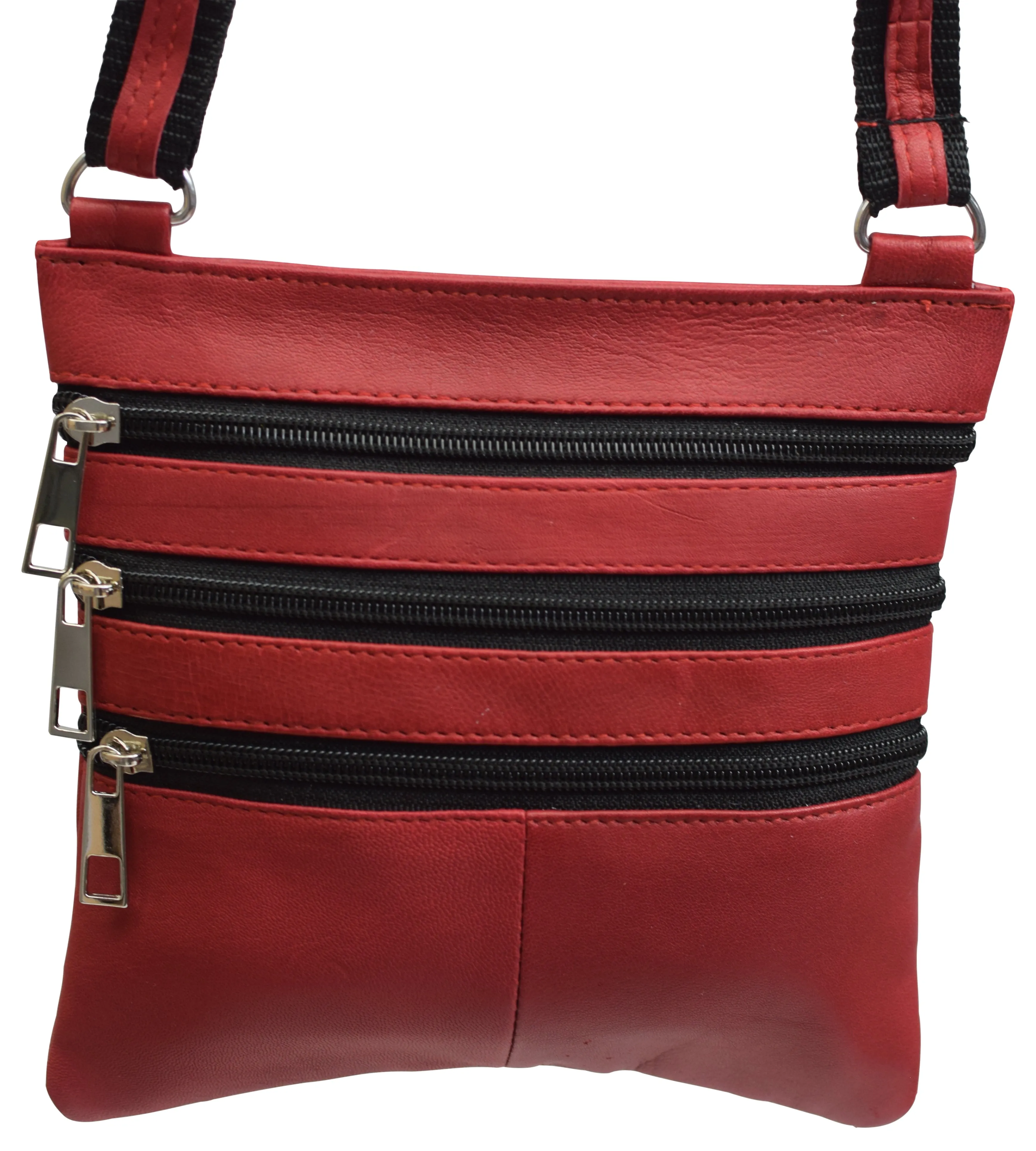 Black Women's Genuine Leather Small Crossbody Shoulder Bag Purse for Ladies 908