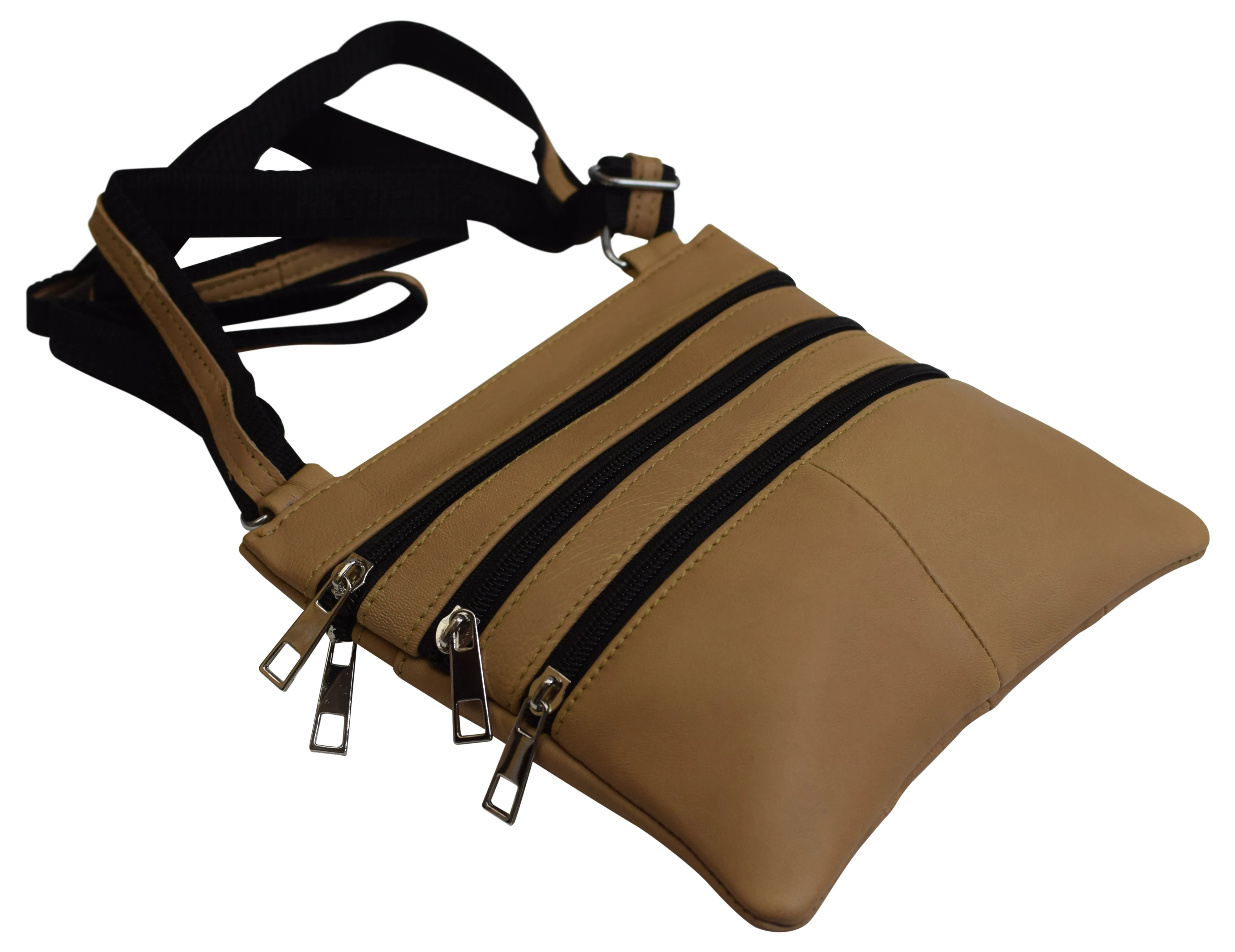 Black Women's Genuine Leather Small Crossbody Shoulder Bag Purse for Ladies 908