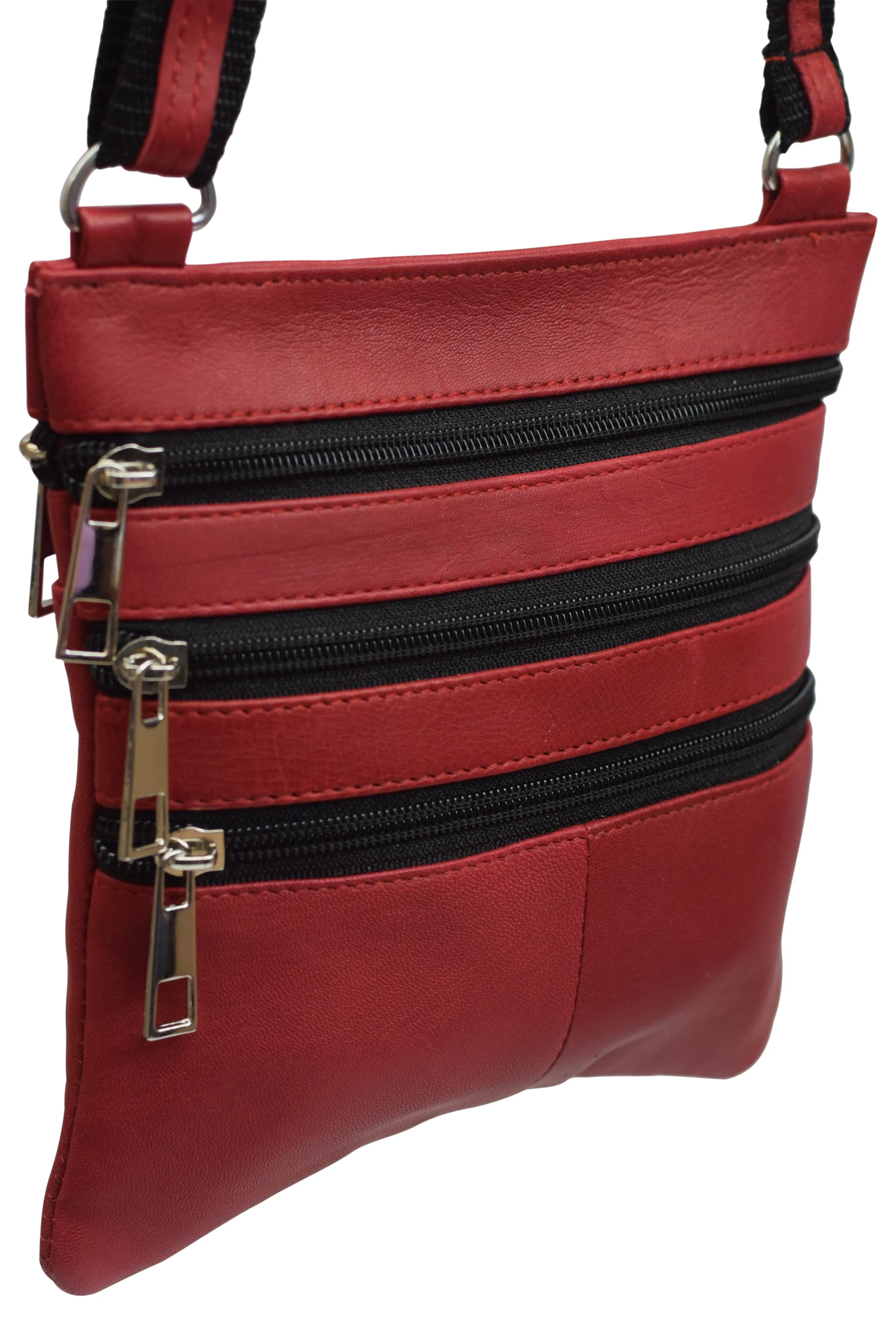 Black Women's Genuine Leather Small Crossbody Shoulder Bag Purse for Ladies 908
