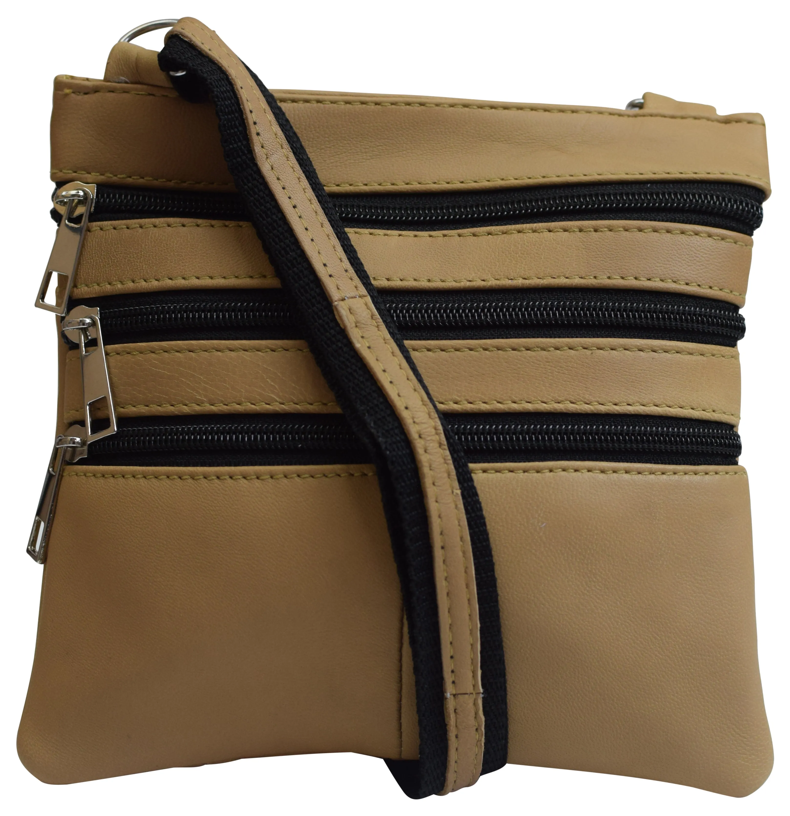 Black Women's Genuine Leather Small Crossbody Shoulder Bag Purse for Ladies 908