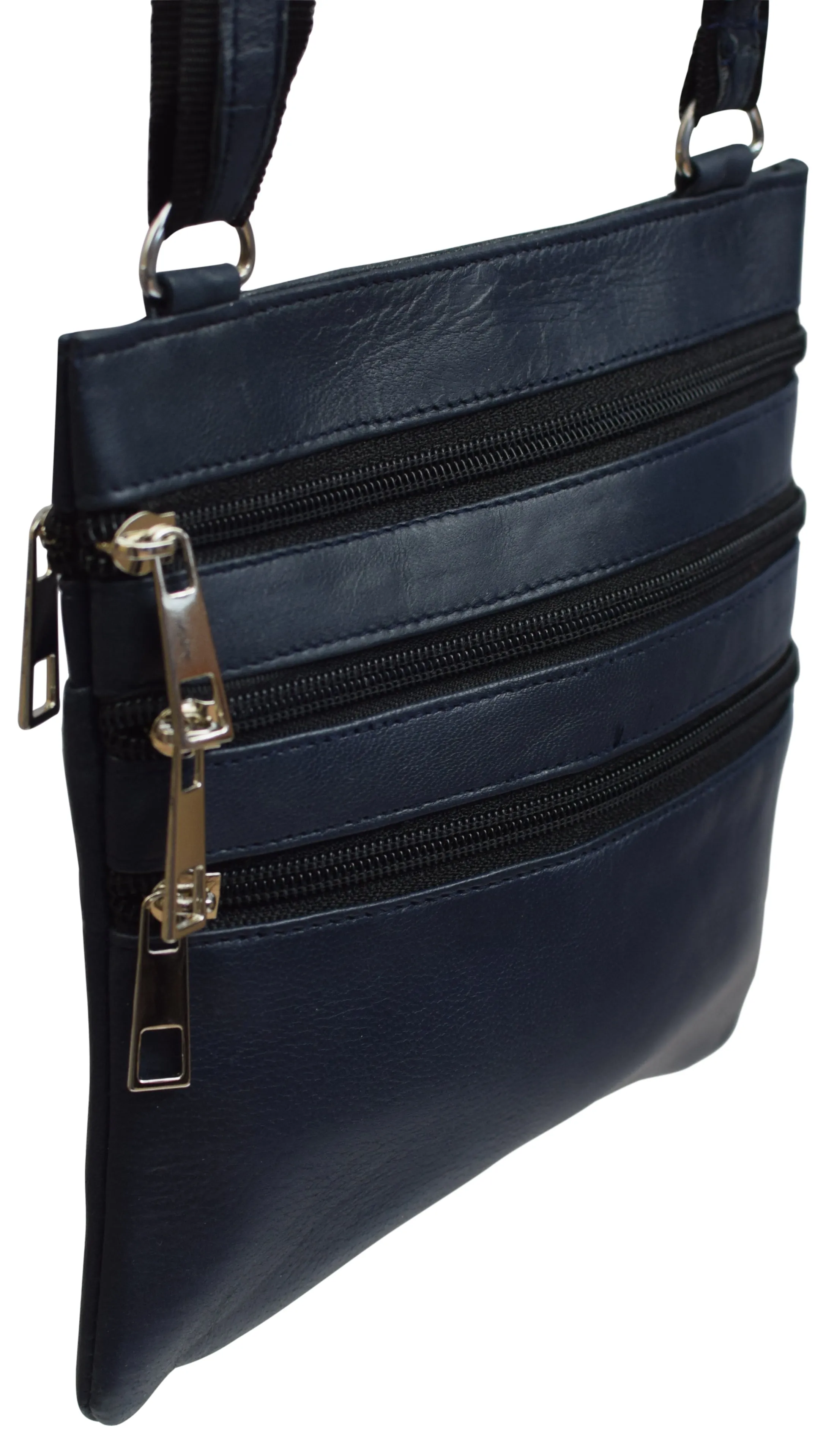 Black Women's Genuine Leather Small Crossbody Shoulder Bag Purse for Ladies 908
