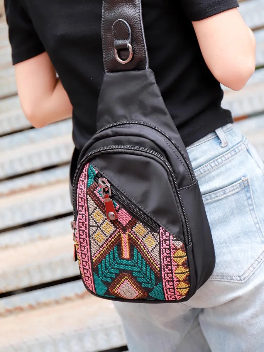 Boho Ladies Chest Bag Crossbody Sling Bag For Ladies