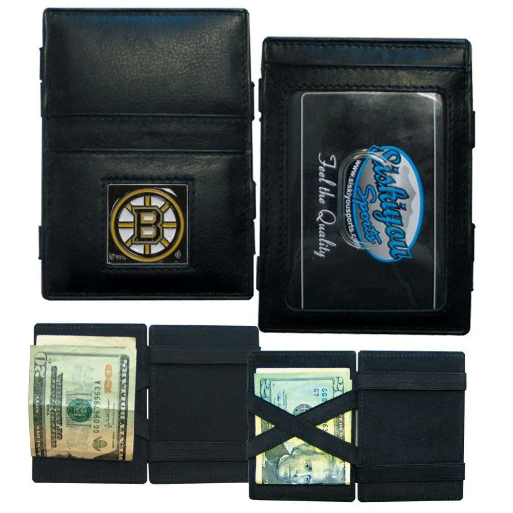 Boston Bruins® Leather Jacob's Ladder Wallet