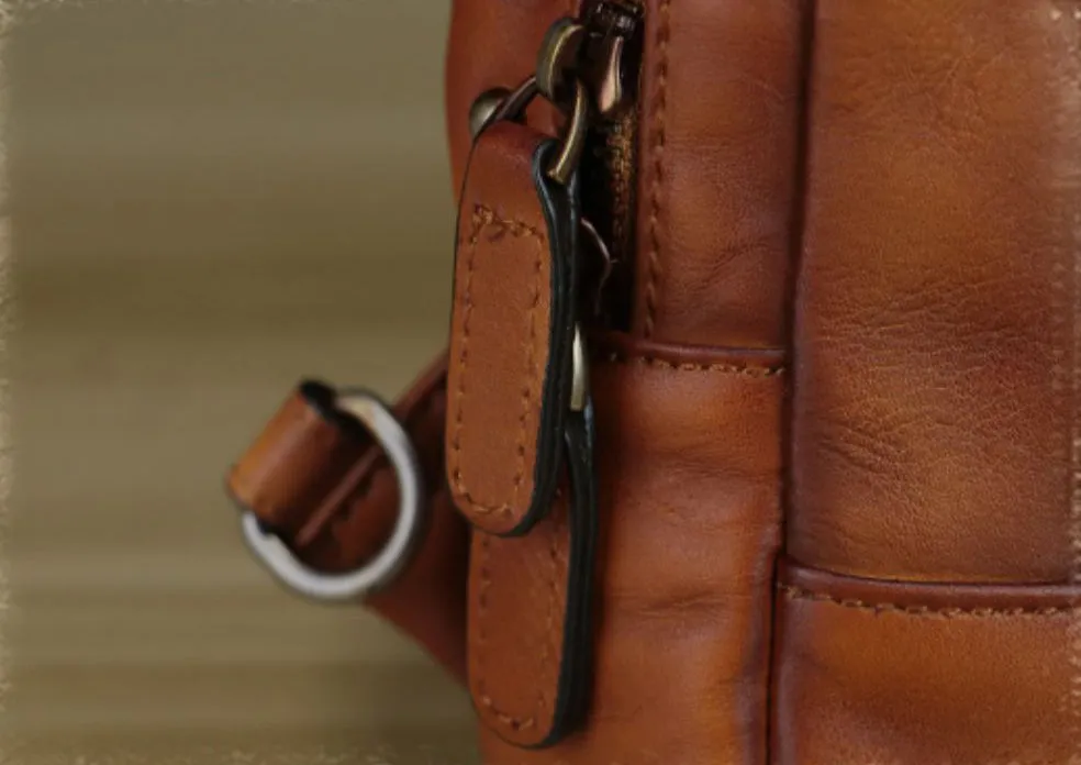 Brown Women's Crossbody Sling Bag Chest Bag For Women
