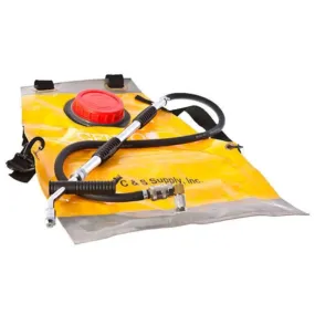 C & S Supply GENFO45 Wildland Water Backpack, Yellow Color, 5 Gallon Size