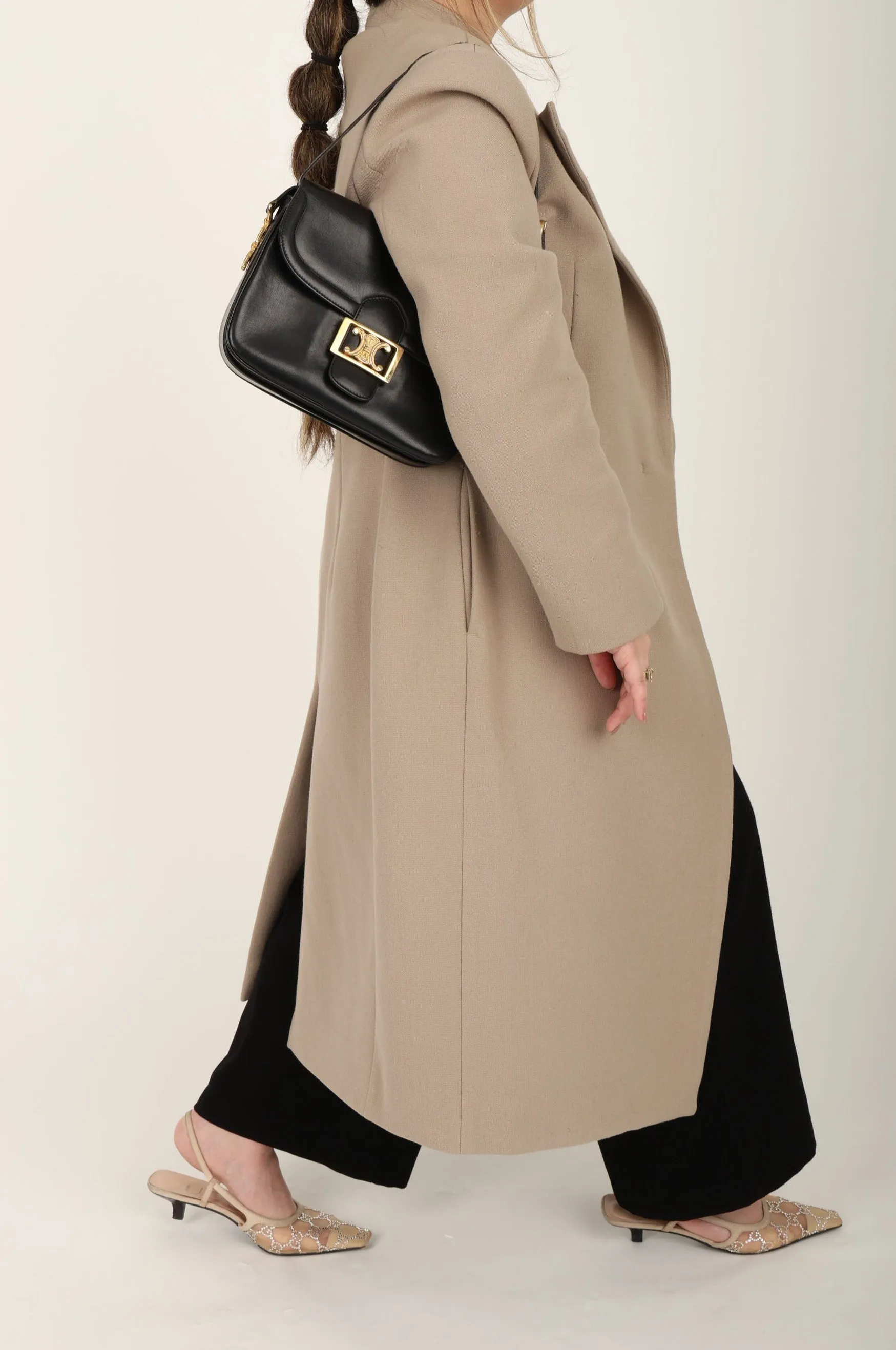 Celine Box Triomphe Shoulder Bag