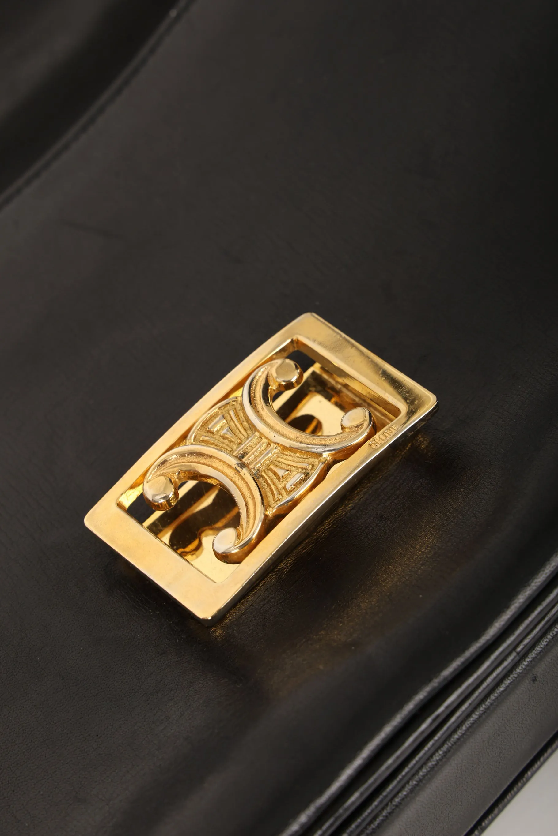 Celine Box Triomphe Shoulder Bag