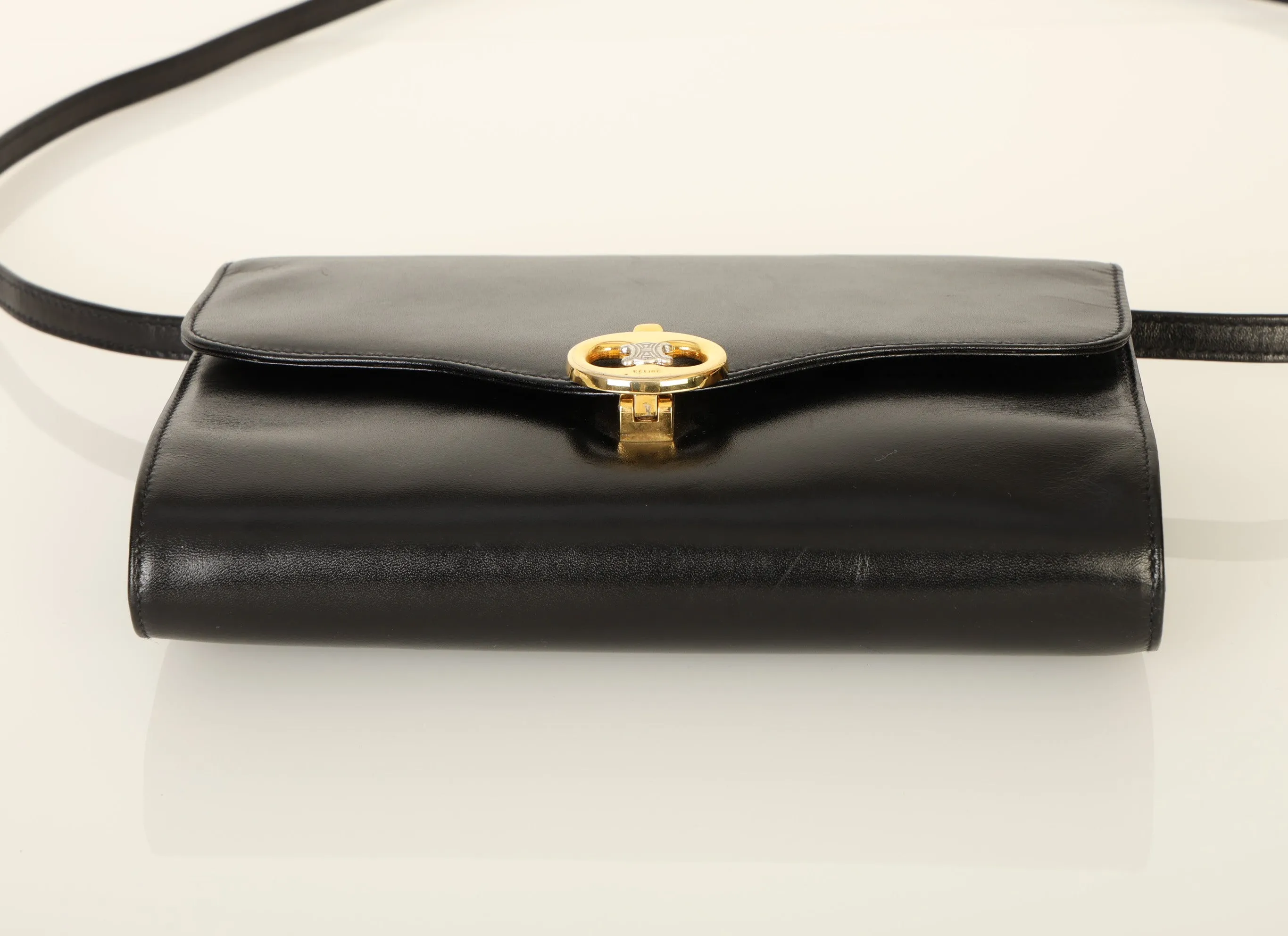 Celine Triomphe Box Shoulder Bag