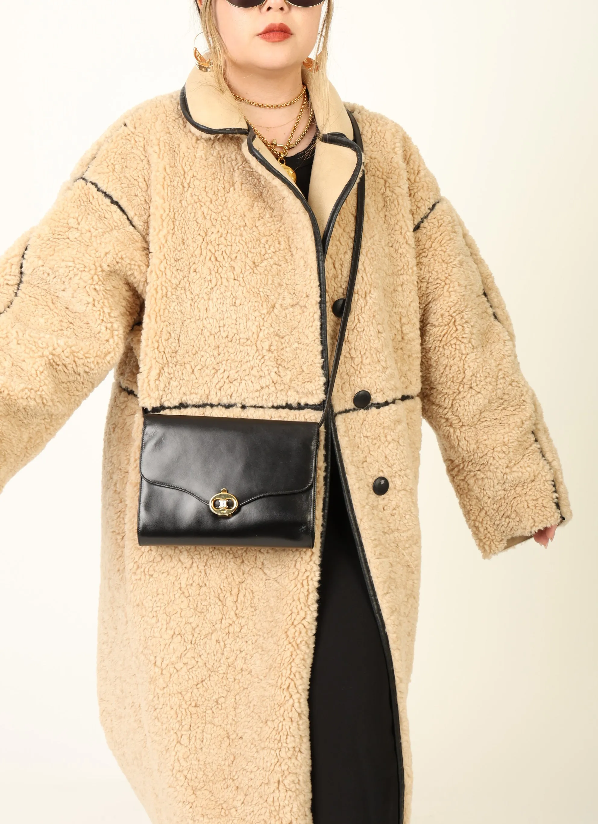 Celine Triomphe Box Shoulder Bag