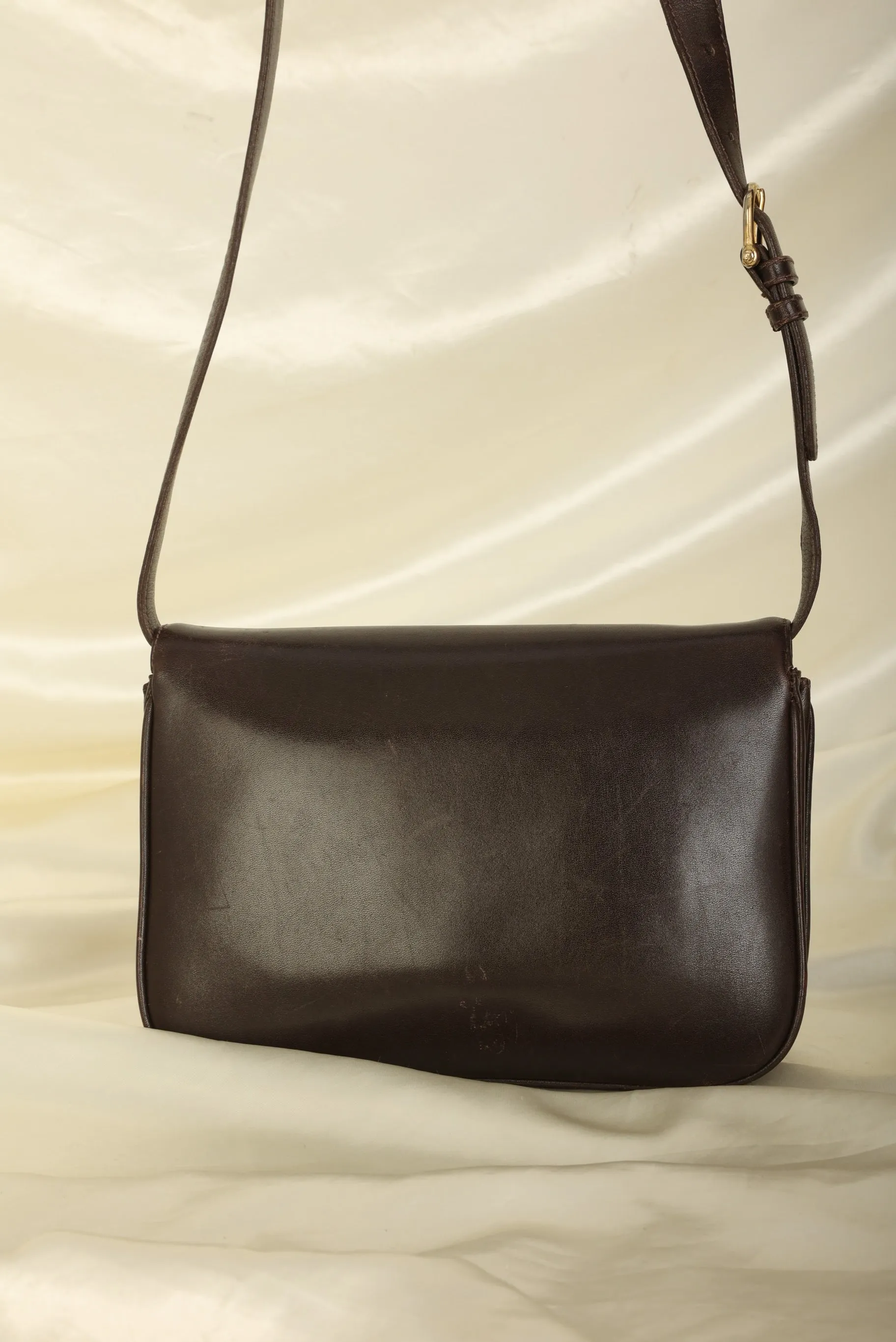 Celine Triomphe Boxcalf Shoulder Bag