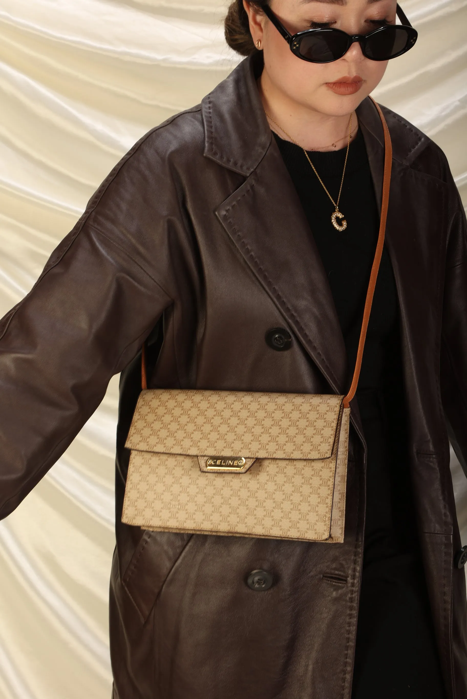 Celine Triomphe Shoulder Bag