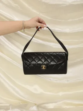 CL Lambskin Turnlock Shoulder Bag