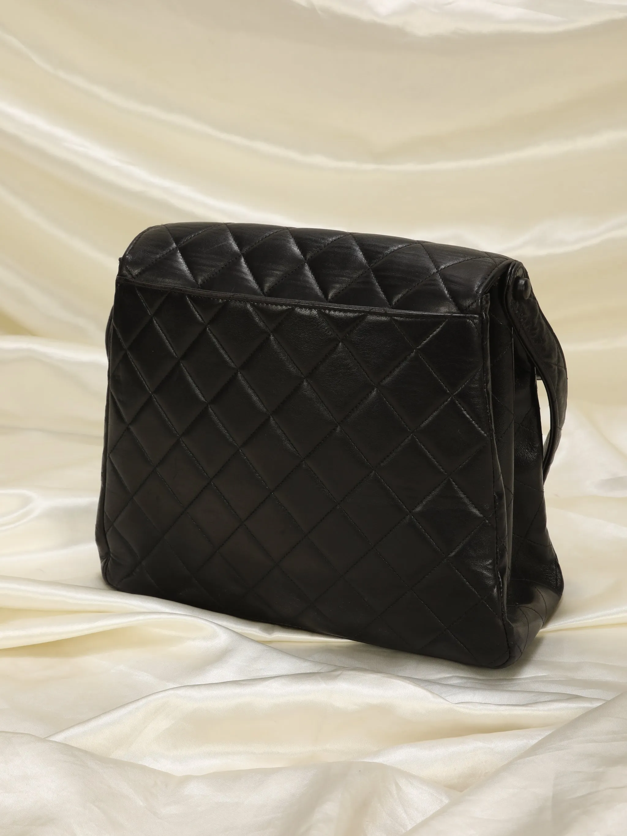 CL Lambskin Turnlock Shoulder Bag