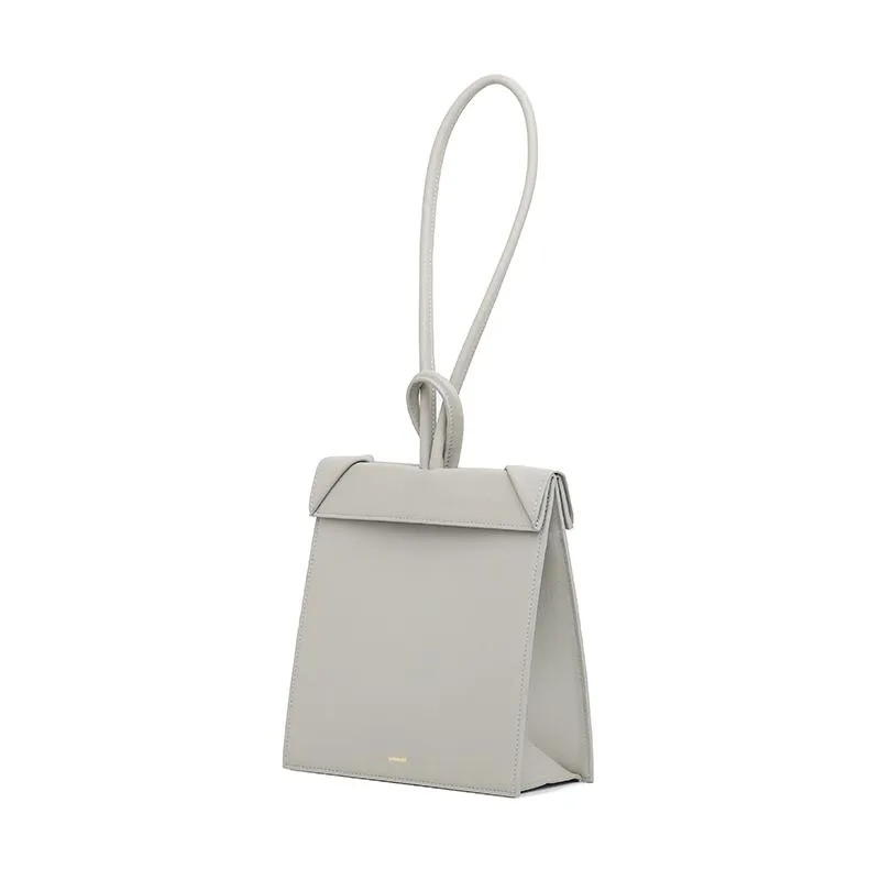 Click Small Wristlet Handbag - Gray