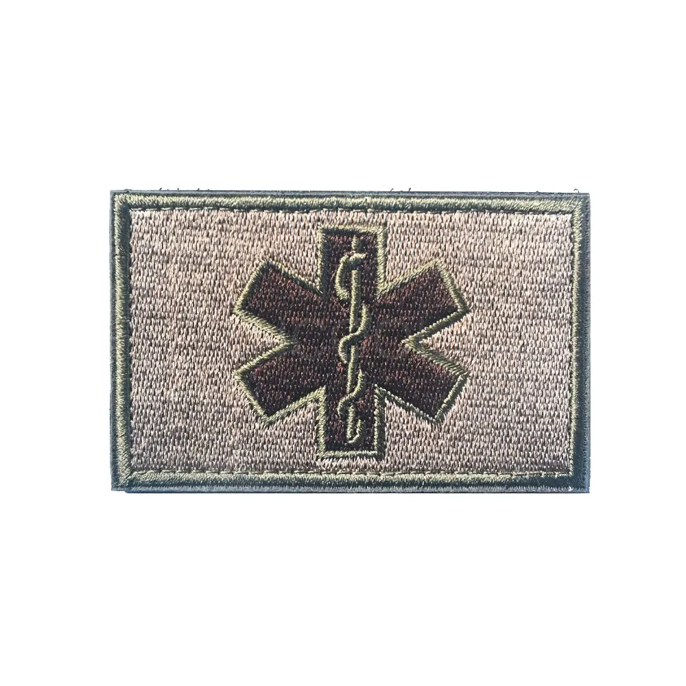 Cool 3D Tactical Patch / Unisex Medical Embroidered / Multicolor Military Patch