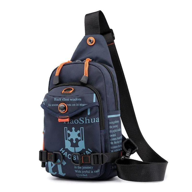 Cool Backpack CBZS43 Cross Body Chest Bag Travel Casual Shoulder Bag