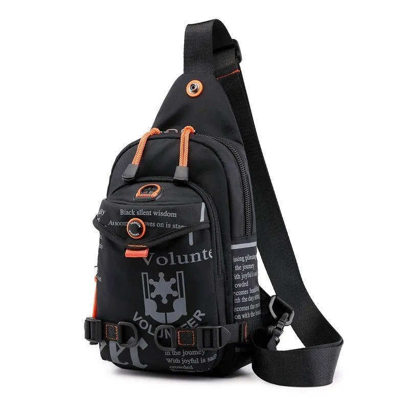 Cool Backpack CBZS43 Cross Body Chest Bag Travel Casual Shoulder Bag