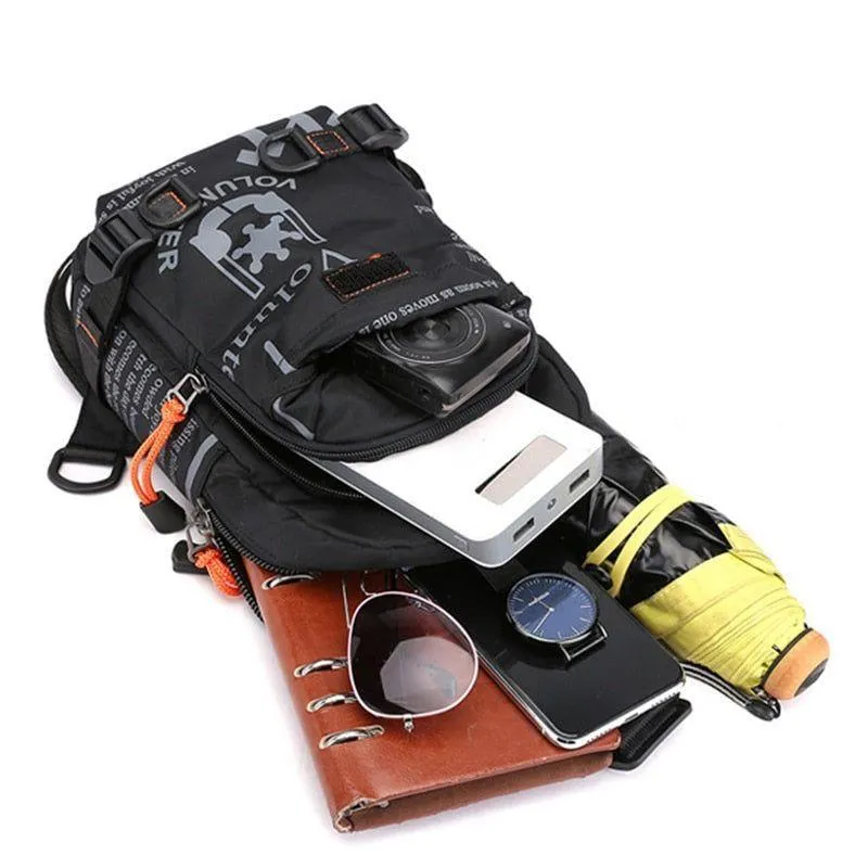 Cool Backpack CBZS43 Cross Body Chest Bag Travel Casual Shoulder Bag