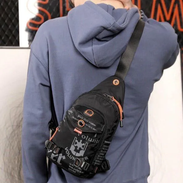 Cool Backpack CBZS43 Cross Body Chest Bag Travel Casual Shoulder Bag