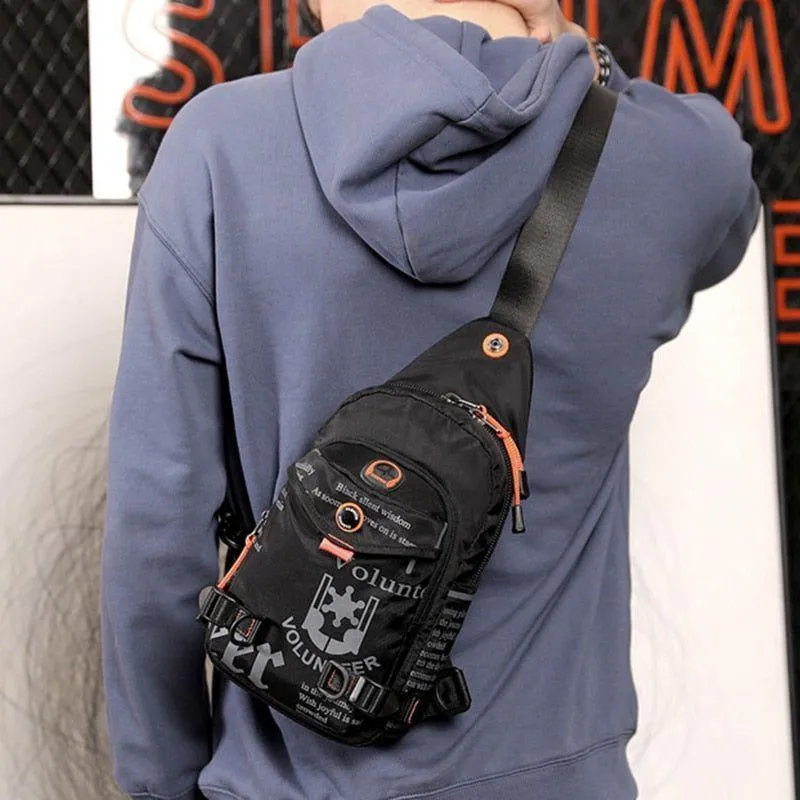 Cool Backpack CBZS43 Cross Body Chest Bag Travel Casual Shoulder Bag