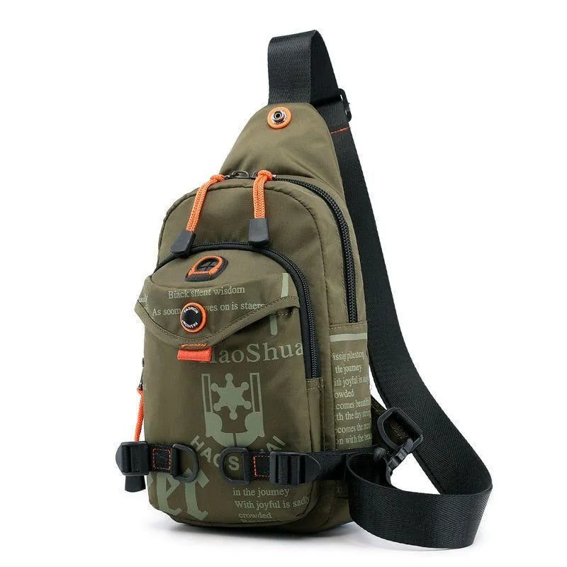 Cool Backpack CBZS43 Cross Body Chest Bag Travel Casual Shoulder Bag