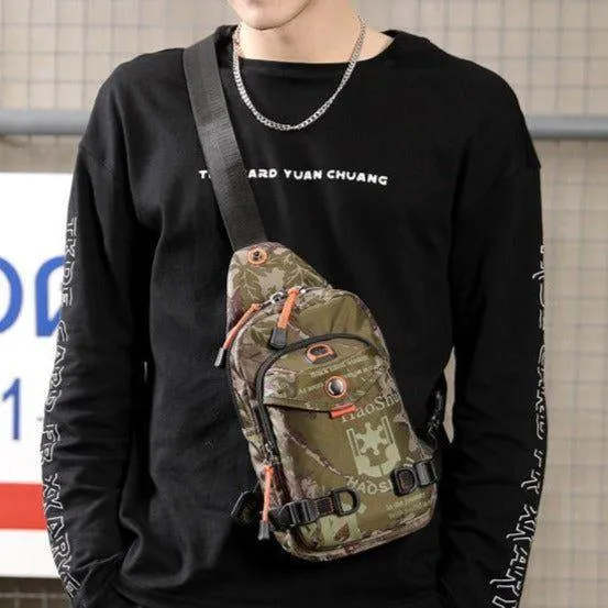 Cool Backpack CBZS43 Cross Body Chest Bag Travel Casual Shoulder Bag