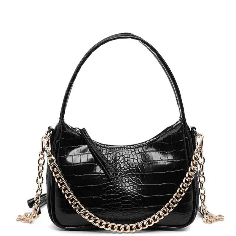 Crocodile Shoulder Bag