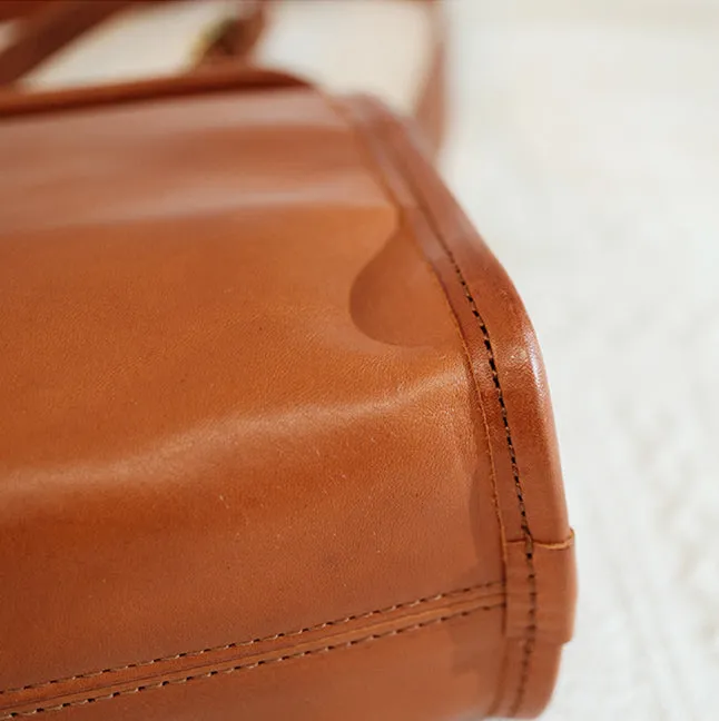 Cute Ladies Leather Over The Shoulder Bag Women's Leather Crossbody Handbags