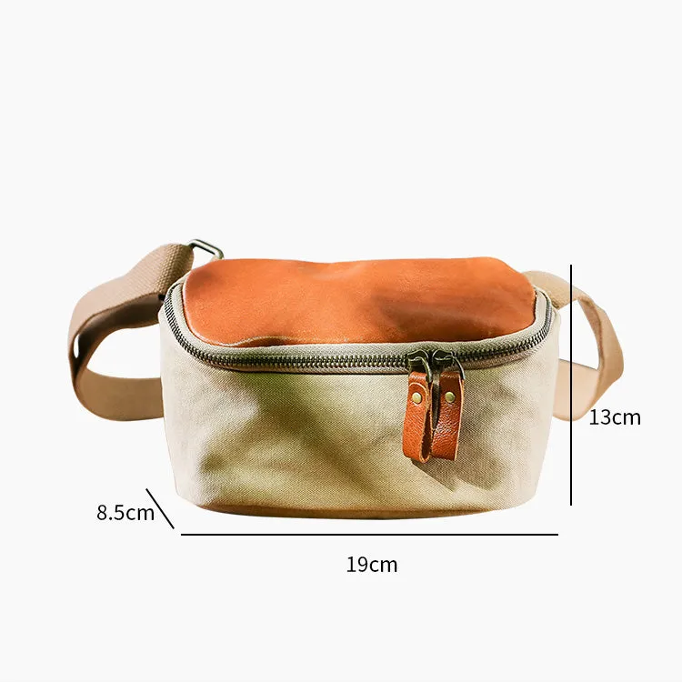 Cute Womens Canvas Crossbody Purse Canvas Shoulder Bag