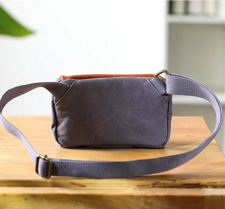 Cute Womens Canvas Crossbody Purse Canvas Shoulder Bag