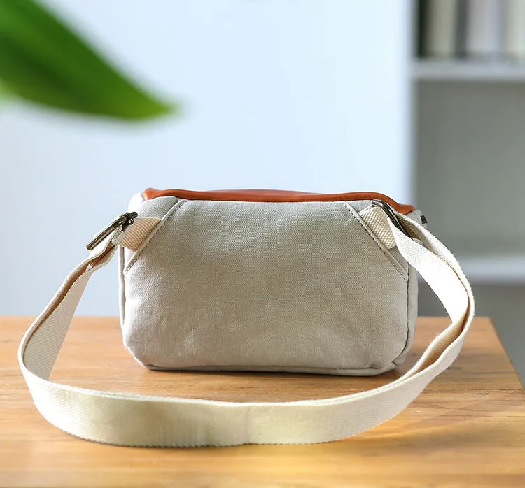 Cute Womens Canvas Crossbody Purse Canvas Shoulder Bag