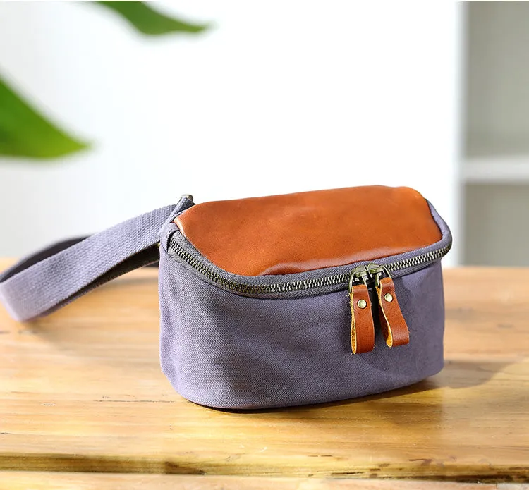 Cute Womens Canvas Crossbody Purse Canvas Shoulder Bag