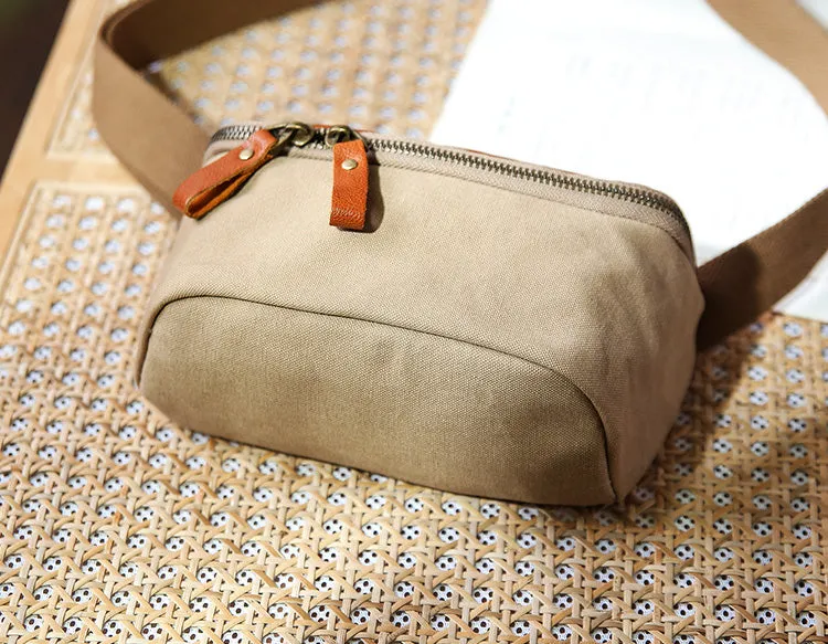 Cute Womens Canvas Crossbody Purse Canvas Shoulder Bag