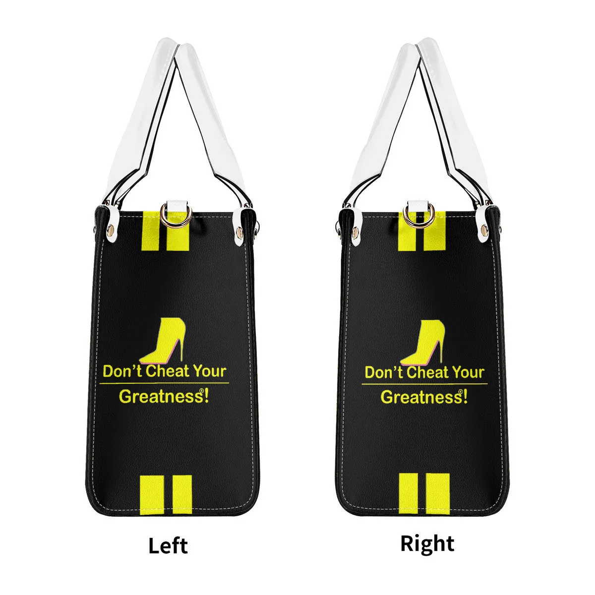 DCYG Yellow Red Bottoms ,Multiple Sizes Upgraded Luxury Women PU Leather Handbag