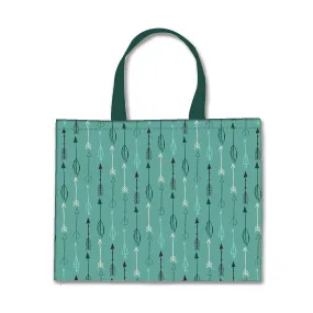 Designer Tote Bag With Zip Beach Gym Travel Bags -  Leaves and Branches - White