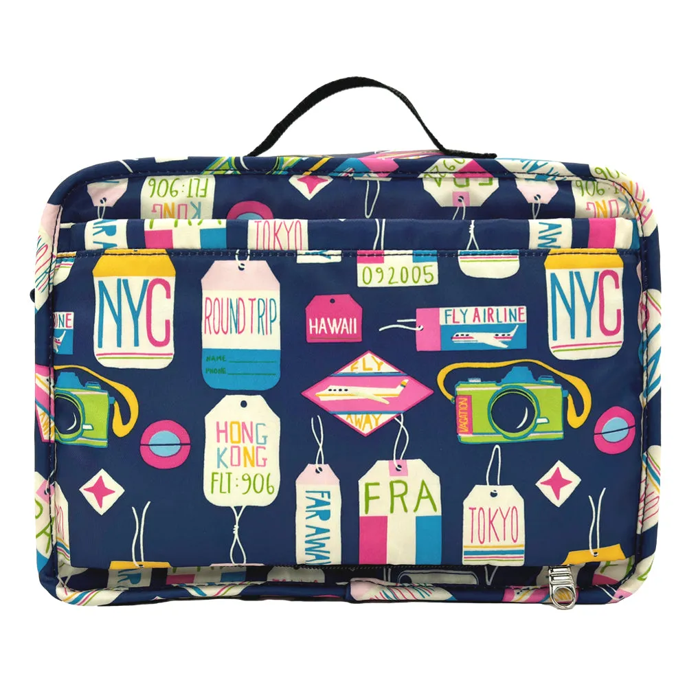 Diabetes Insulated Travel Bag with Luggage Strap- Vaca All Day