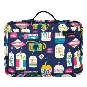 Diabetes Insulated Travel Bag with Luggage Strap- Vaca All Day