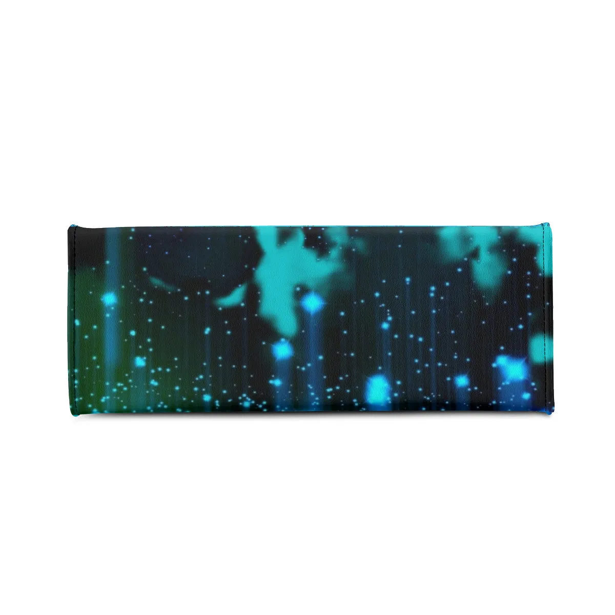 DRIP SF Turquoise  Logo & Multiple Sizes Upgraded Luxury Women PU Leather Handbag